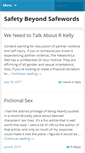 Mobile Screenshot of beyondsafewords.com